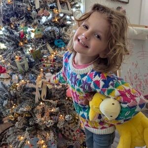 Vintage kids knit sweater Northern Isles